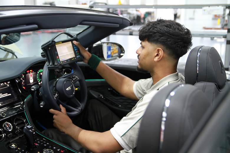 Apprenticeship roles open at Bentley Motors