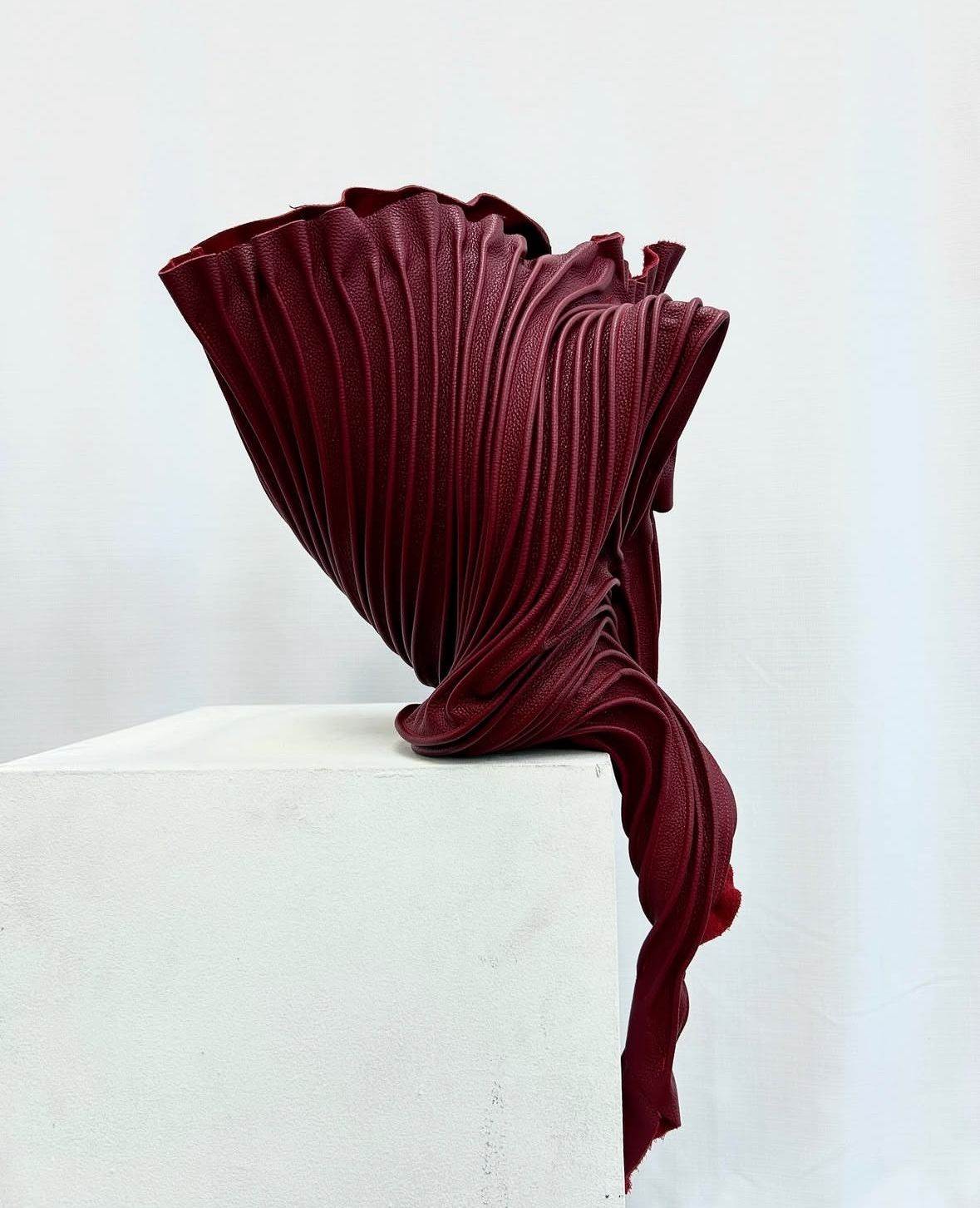 Mermaid Basket highlights artistic use of Gruppo Mastrotto leather