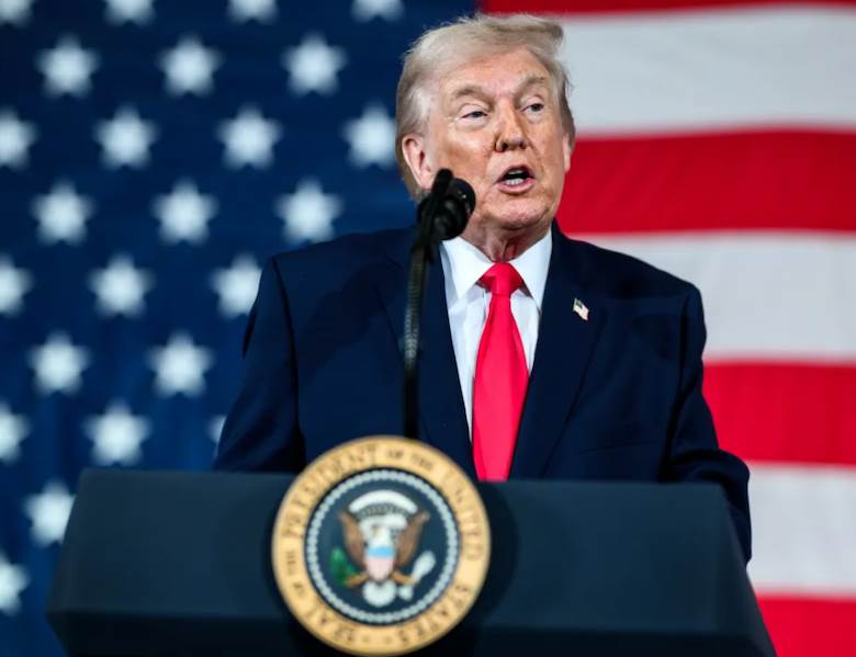 Tariff blow for US president