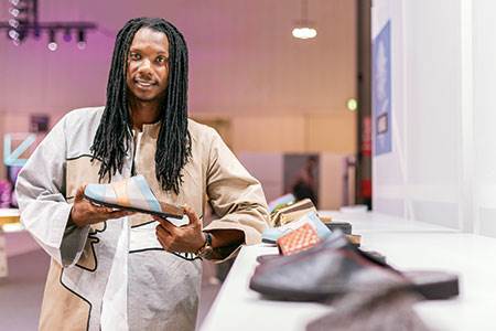 Art in small spaces - leather, world leather