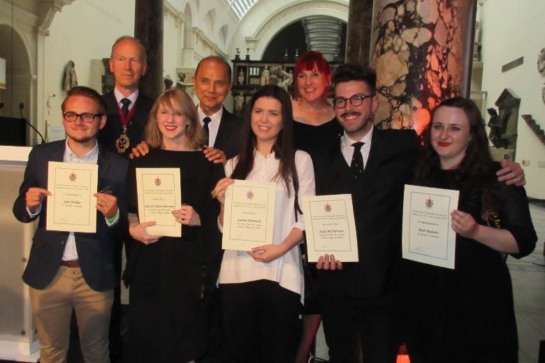 Former Cordwainer Jimmy Choo presents UK’s Footwear Student of the Year awards