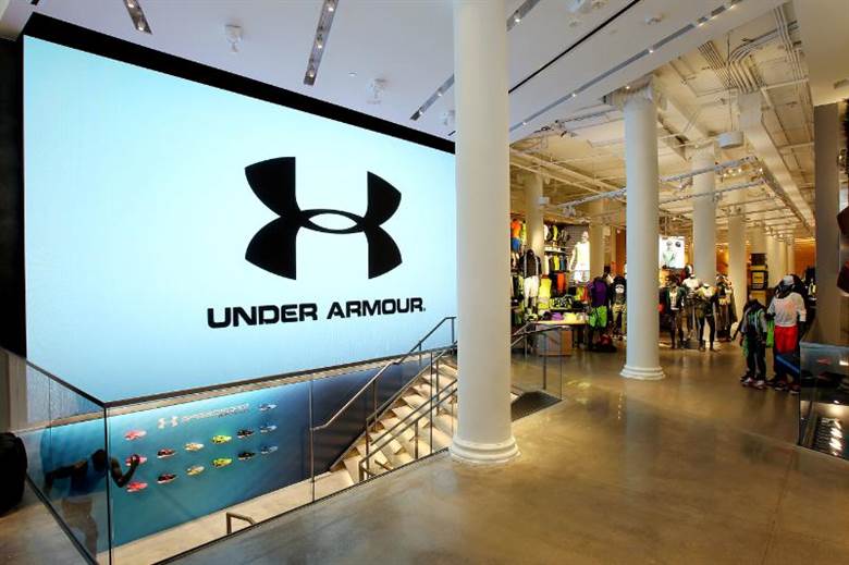 Under Armour targets $7.5 billion by 2018