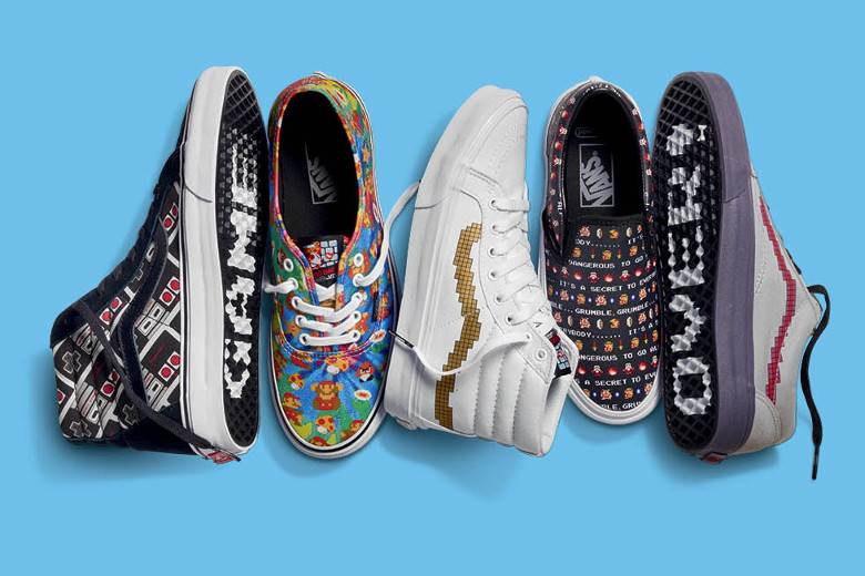 Vans launches Nintendo-inspired footwear collection
