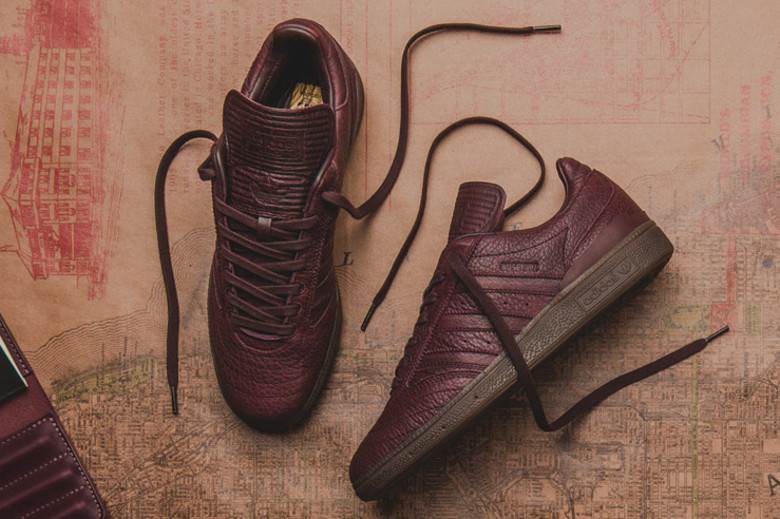 Adidas adds Horween leather to classic skateboard shoe