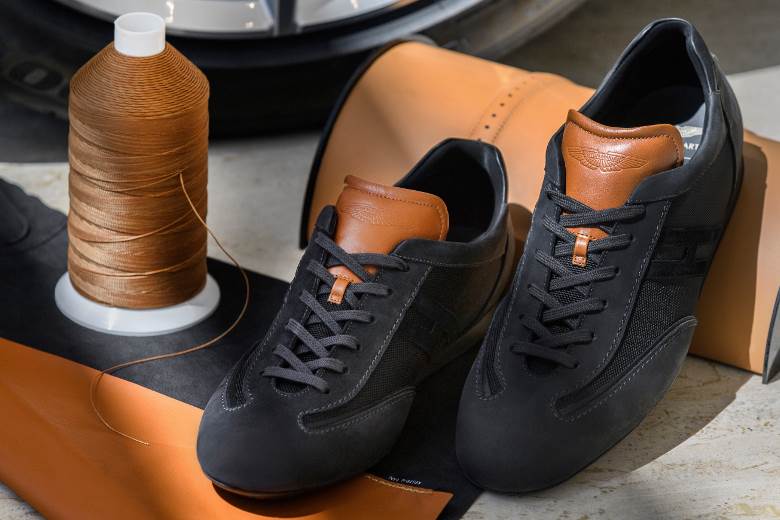 Aston Martin brings its signature style to sneakers