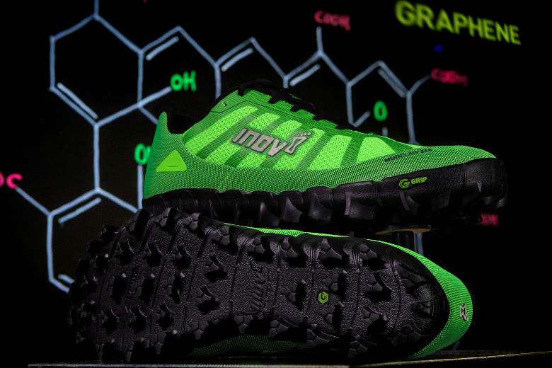 Graphene keeps giving the gift of grip for inov-8
