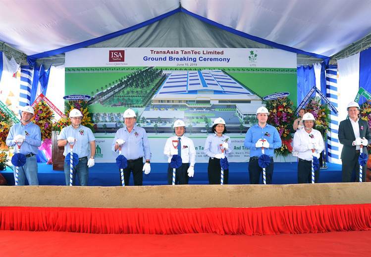 ISA TanTec breaks ground at new Vietnam tannery site