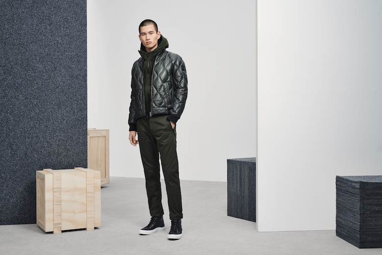 Hugo Boss opts for Olivenleder