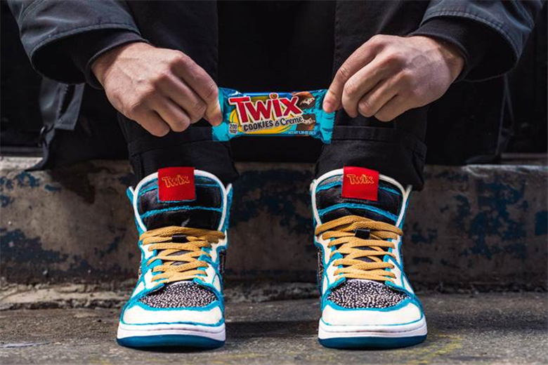 Shoe Surgeon uses leather elements in Twix shoe