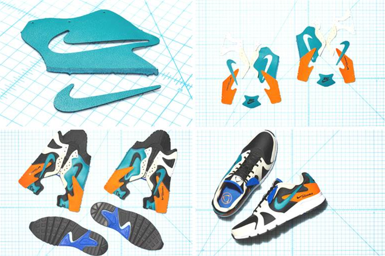 Shoe composed of offcuts embraces efficiency challenge