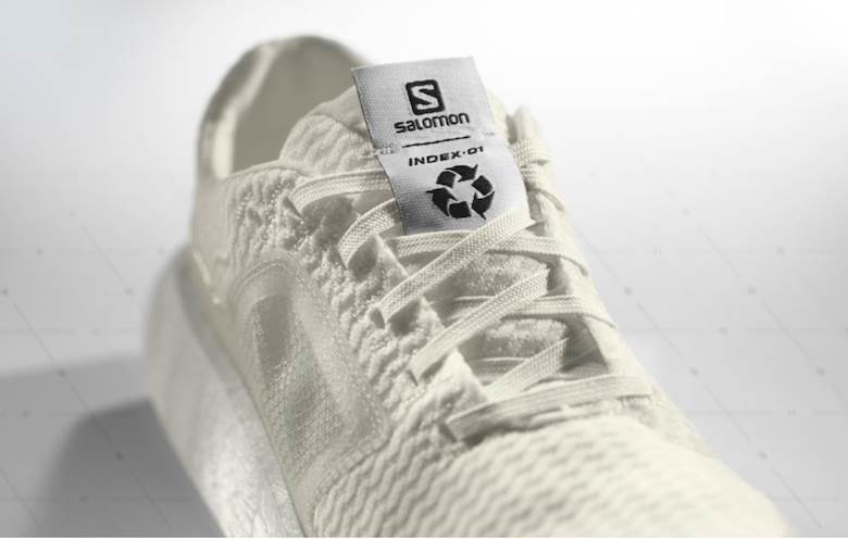 Salomon shoe is recyclable from top to bottom