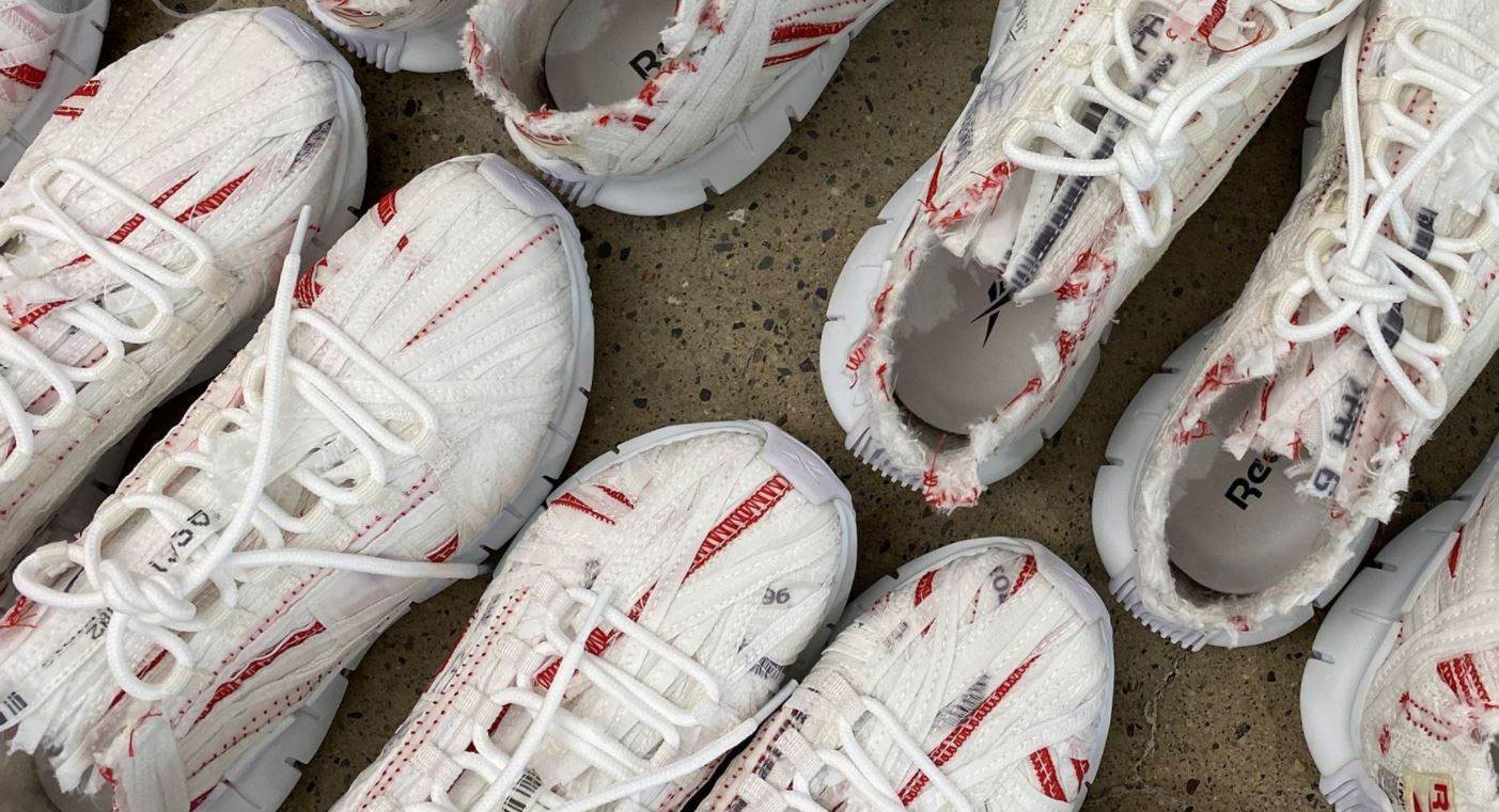 Limited-edition Reeboks use repurposed airbags