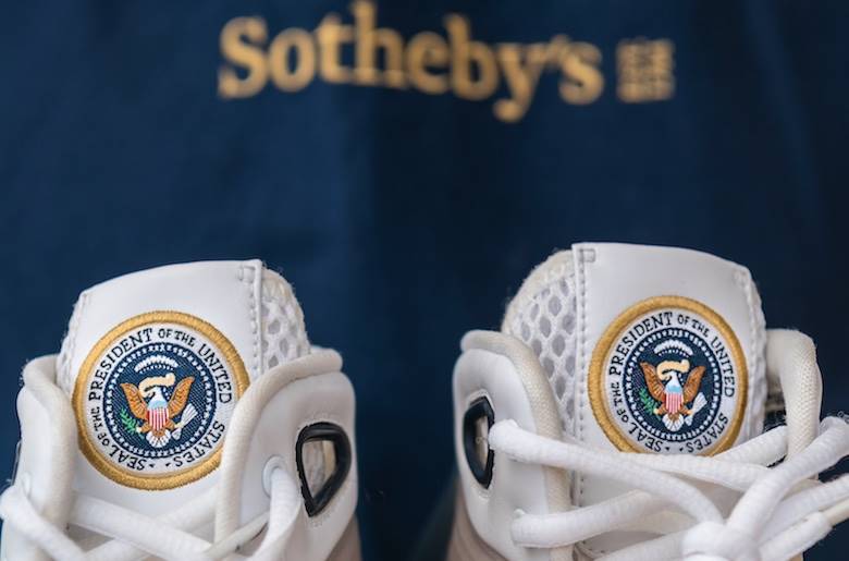 Nike Hyperdunks designed for President Obama offered at Sotheby’s