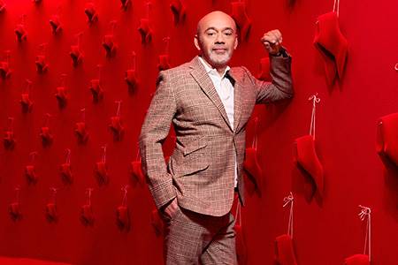Louboutin is loyal to leather                                                                                                                                                                           