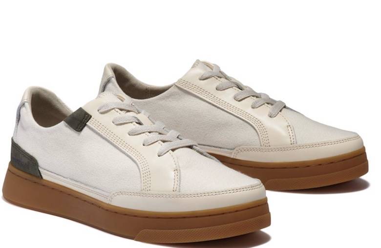 First shoes from Timberland's Haiti cotton project