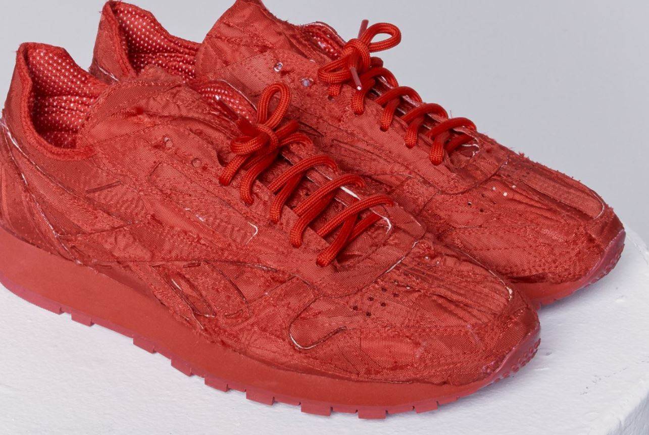 Reebok revisits airbag material for footwear collaboration