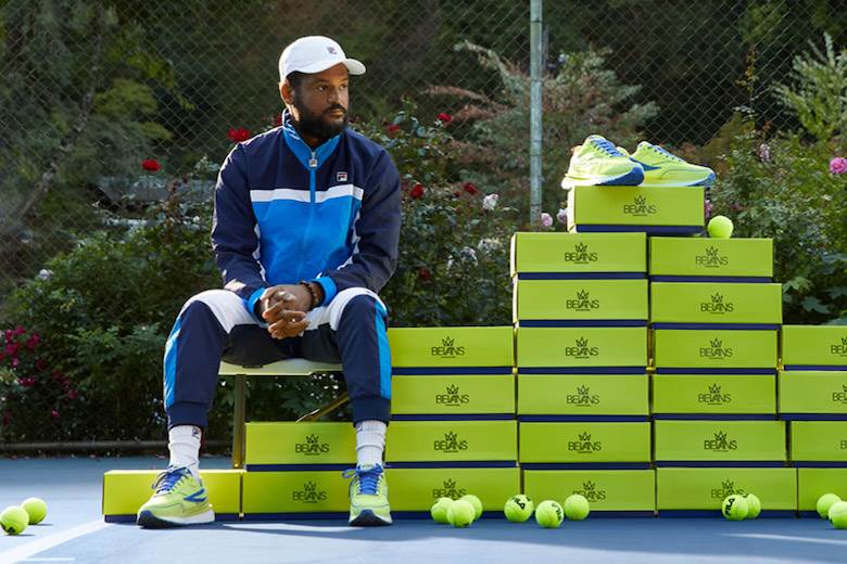Passion for tennis brings Fila and Christopher Bevans together