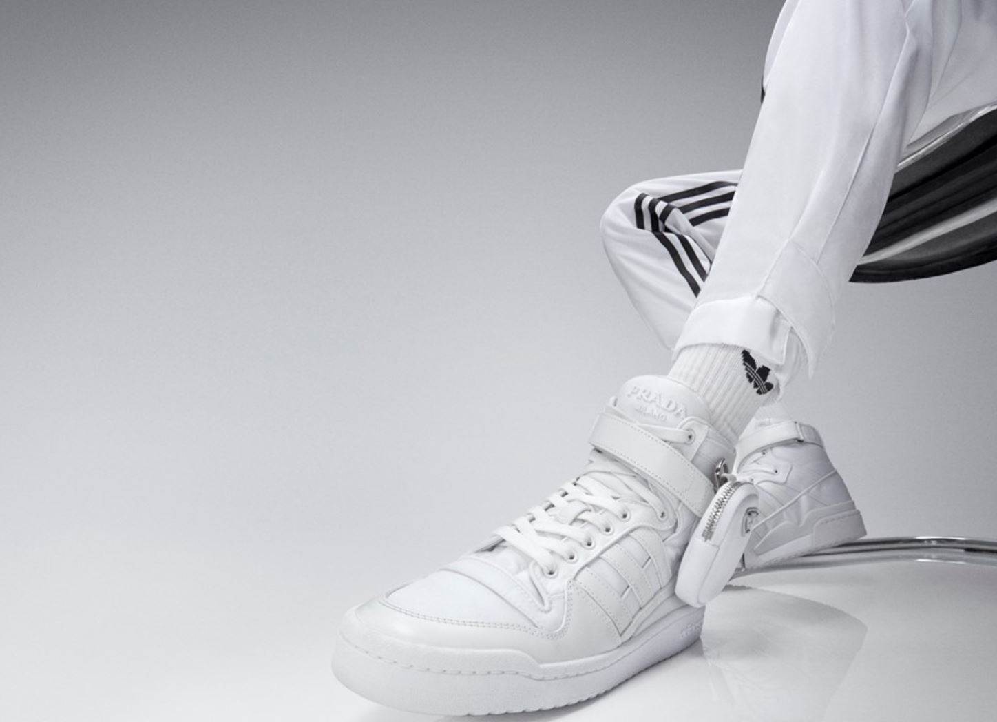 Prada celebrates a departure from virgin nylon with Adidas collection