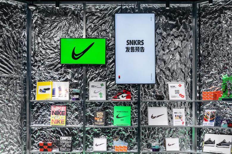 China’s first Nike Style concept store recycles shoes