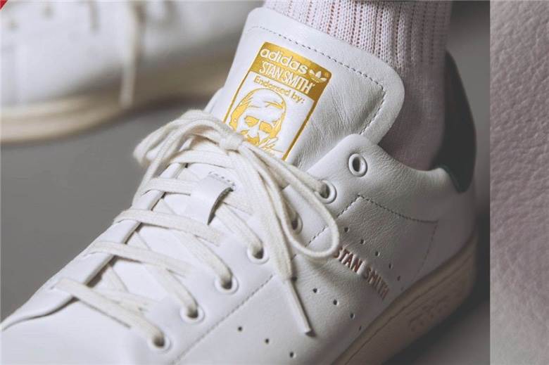 Return to leather for adidas shoe