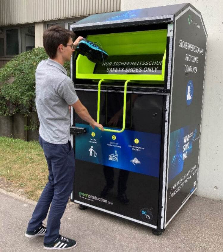 Mercedes-Benz recycles safety footwear with Soex partnership