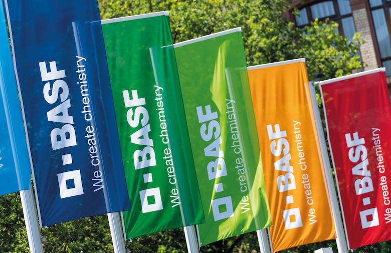 First-half figures fall at BASF