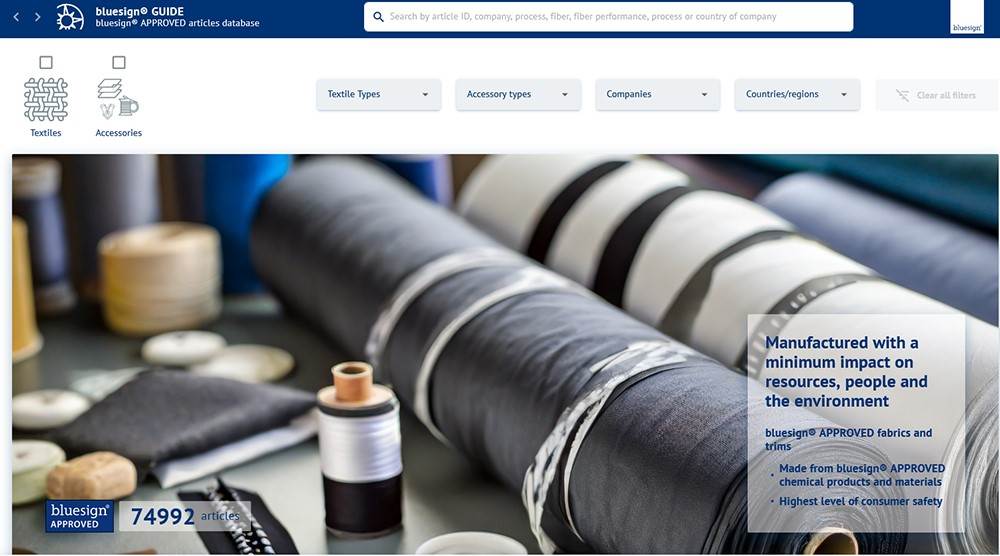 Bluesign makes sustainability best practice guide public