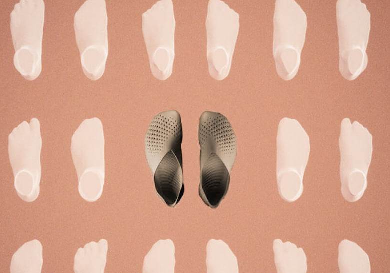 Footwear that is 3D printed and biodegradable