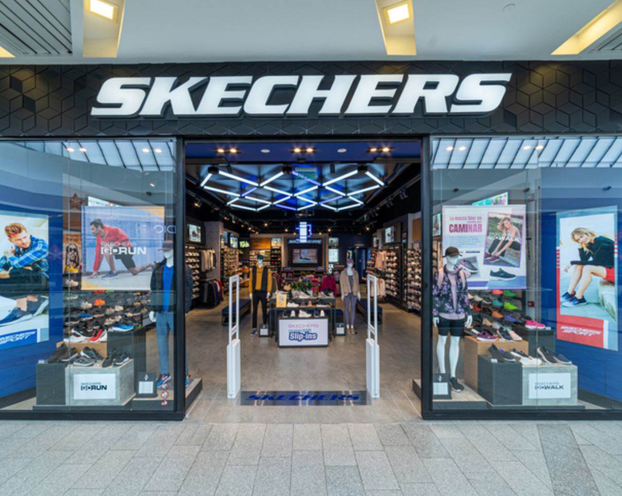 Bricks and mortar success for Skechers