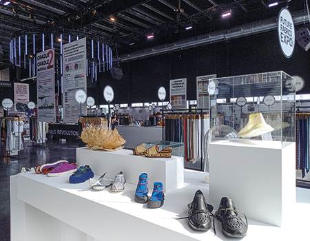 London’s Future Fabrics Expo curated a separate area for footwear for ...