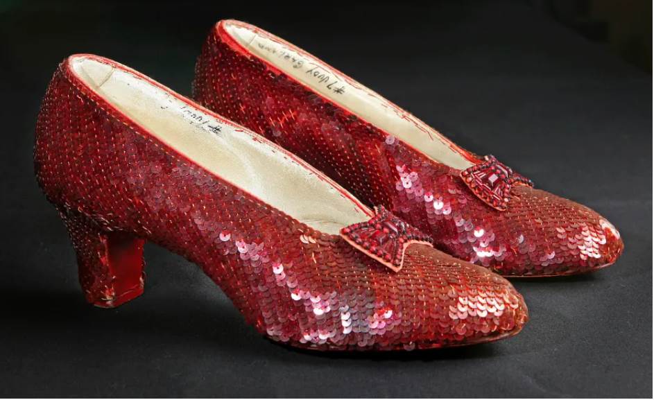 Iconic slippers break auction records