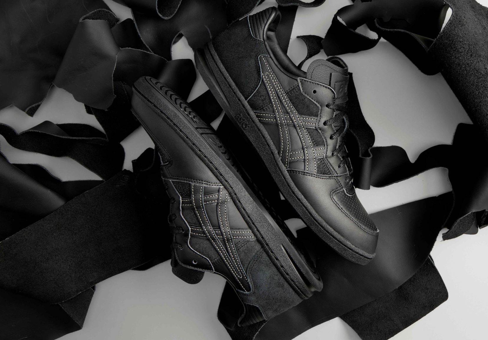 Asics uses car leather offcuts for shoe range