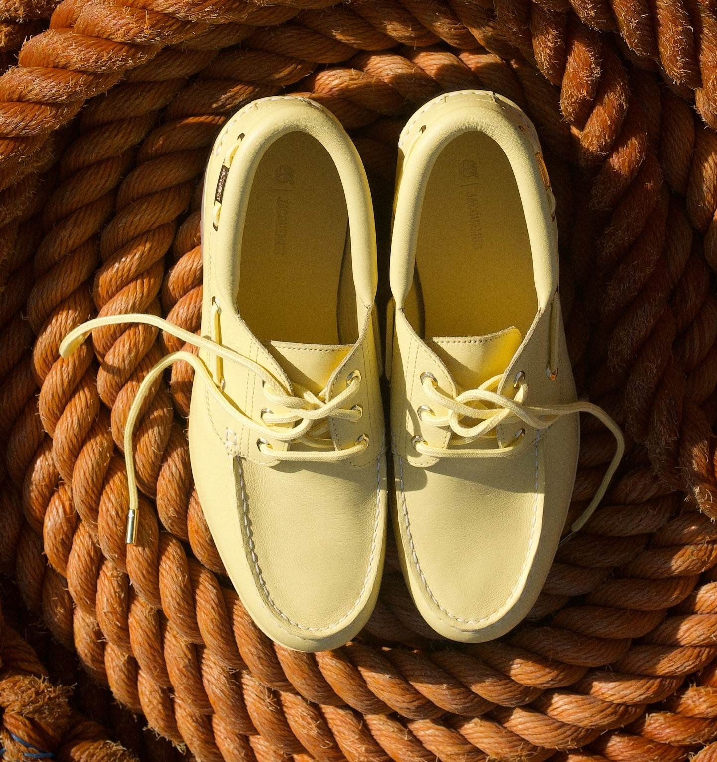 Boat shoe collaboration from Jacquemus and Timberland