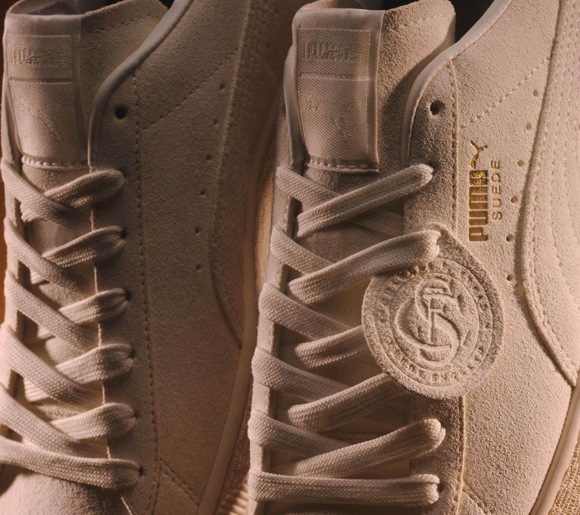 Puma collaboration features Charles F Stead suede