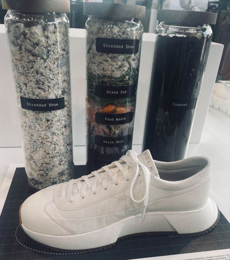 New shoe brand sees its products ending as compost