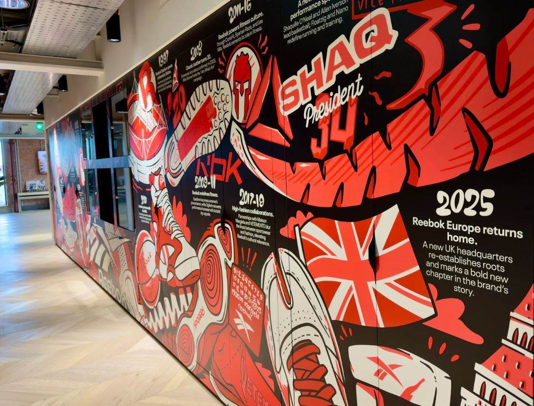 Reebok’s ‘homecoming’ with new base in London