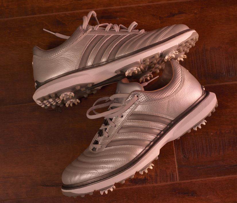 Seventies’ football boot inspires leather golf shoe