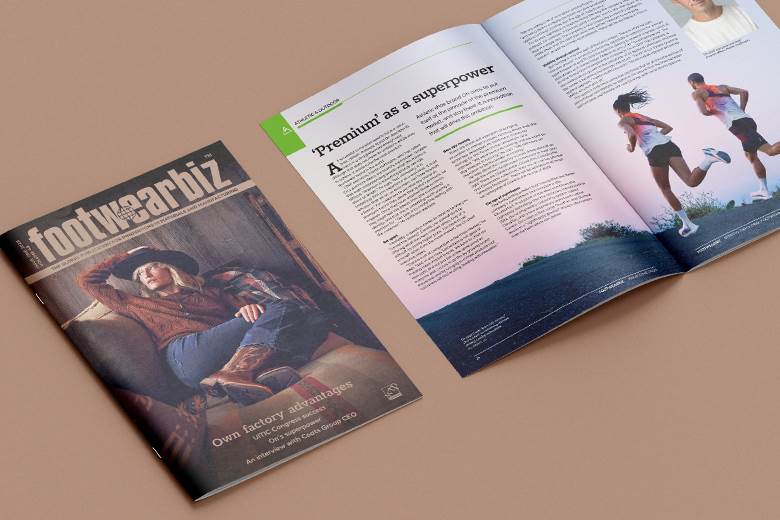 New issue of Footwearbiz magazine available