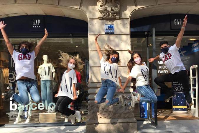 Gap opens first stand-alone store in Spain