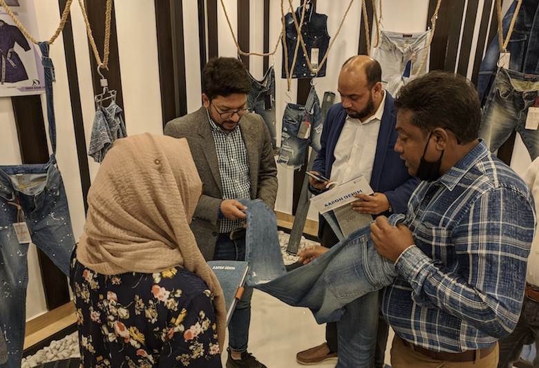 Aaron Denim Show underway in Dhaka