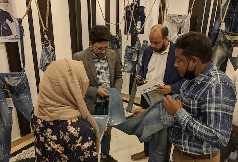Aaron Denim Show underway in Dhaka