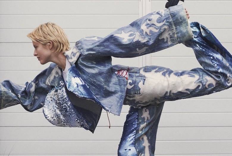 Ganni introduces denim for rent at CPHFW