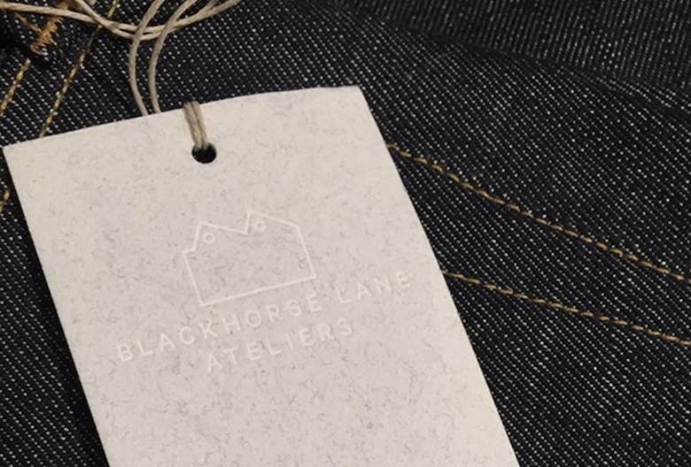 Denim off cuts make Blackhorse Lane’s swing tags