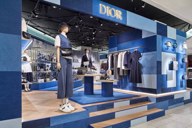 Dior gets denim happy in Tokyo