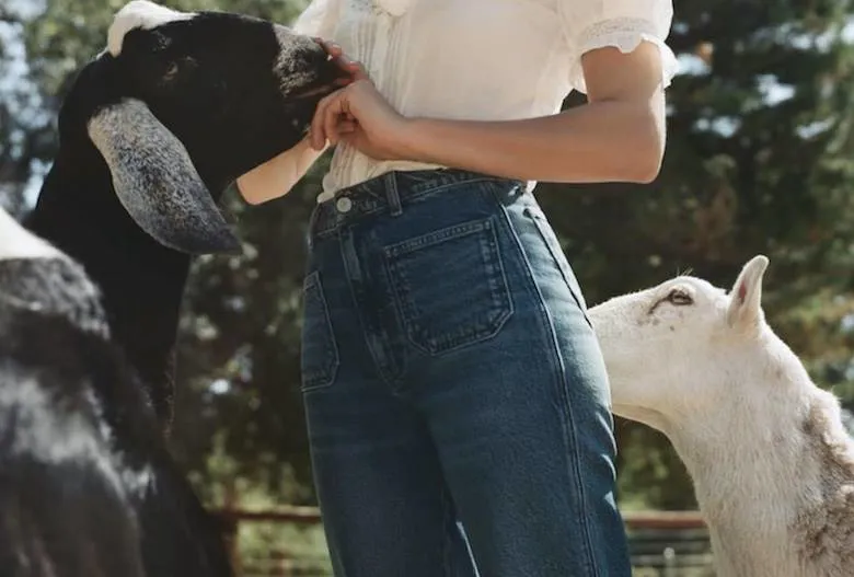 New Reformation denim traceable from farm to recycling