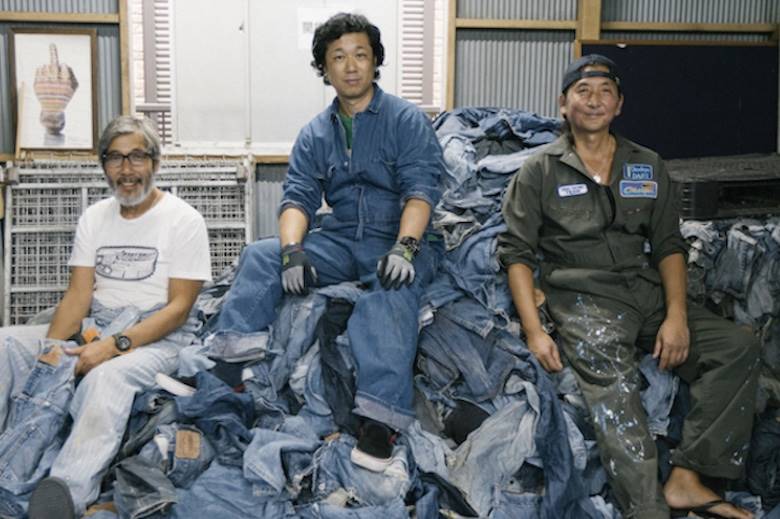 20 tonnes of used Levi’s 501s fit for a new purpose in Japan