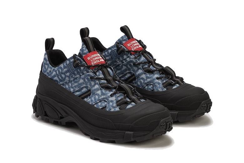 Burberry’s Arthur sneaker gets denim makeover