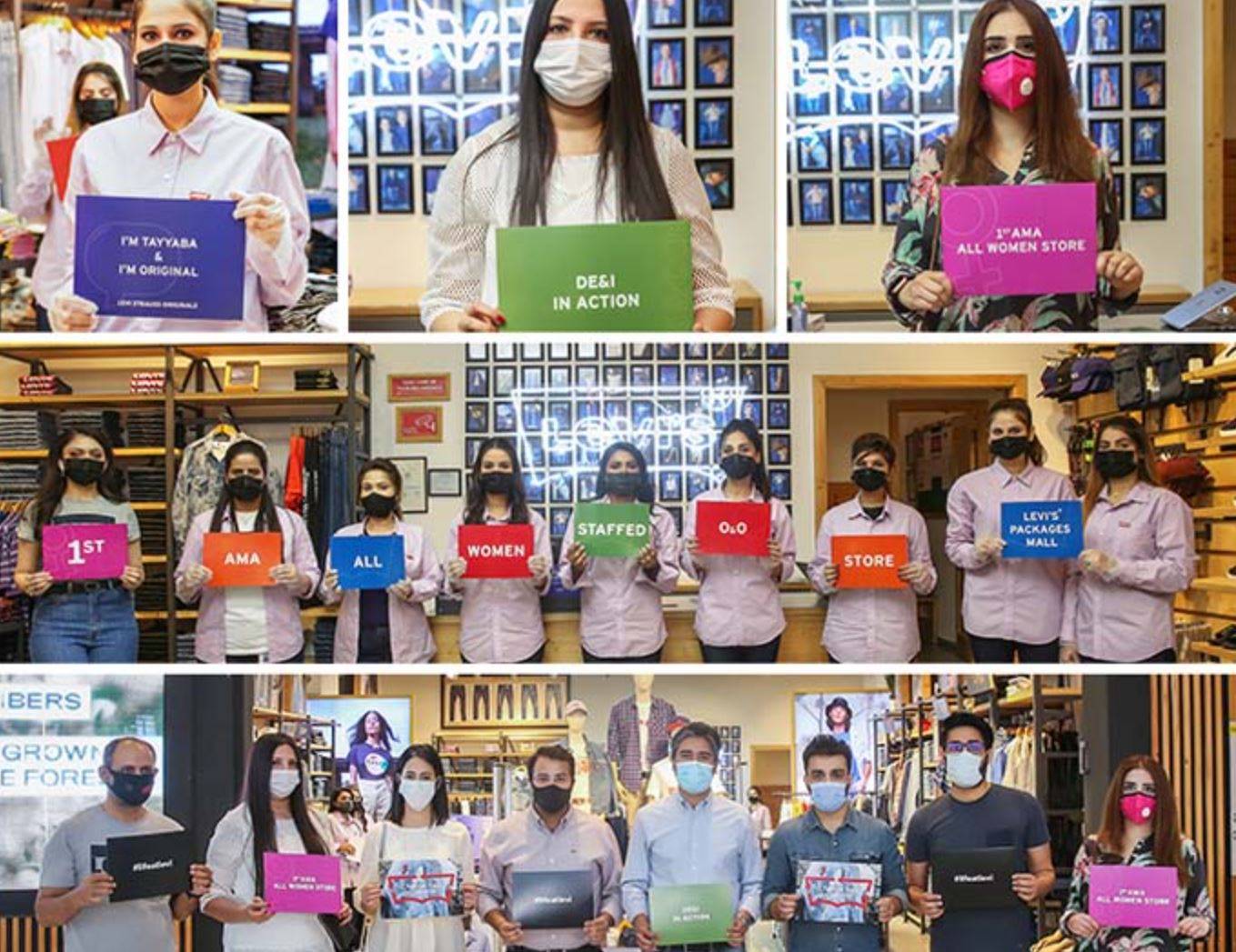 Levi’s addresses gender imbalance in retail network