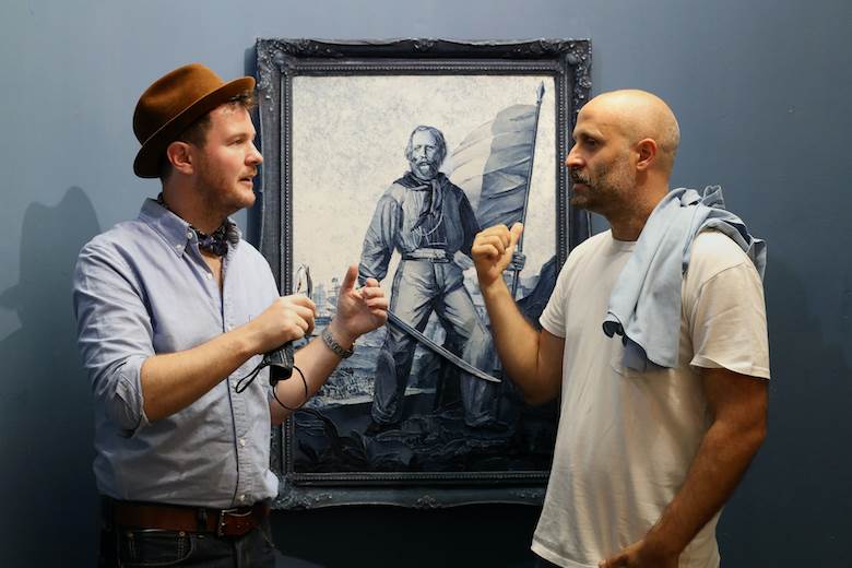 Denim for denim: Ian Berry’s ‘Portrait of Giuseppe Garibaldi’