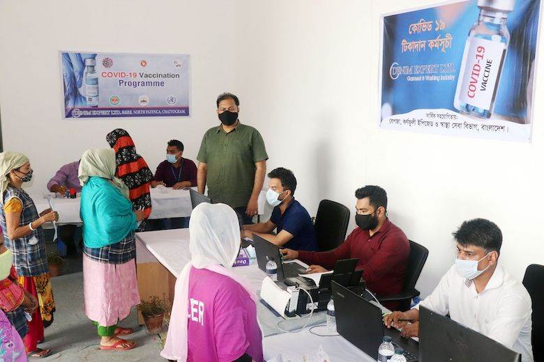 400 Denim Expert workers vaccinated in one day